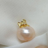 Natural Sea Pink Baroque Pearl Necklace For Women Men