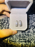 925 Silver Crystal Earrings - Dazzling CZ Jewelry - Girlfriend Gift