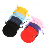 10pcs Velvet Bag Drawstring Pouch Jewelry Ring Packing Wedding Favor Bag