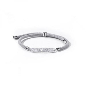 Silver Whale Tail Bird Bracelet for Long-Distance Love