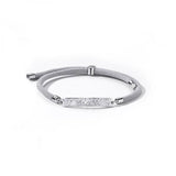 Silver Whale Tail Bird Bracelet for Long-Distance Love