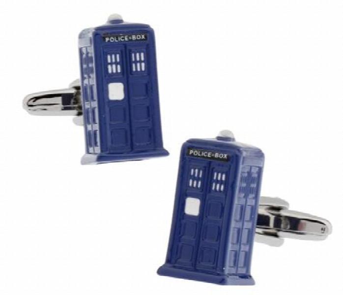 Sunnylink Police-Boxes Cufflinks for Shirt L1027