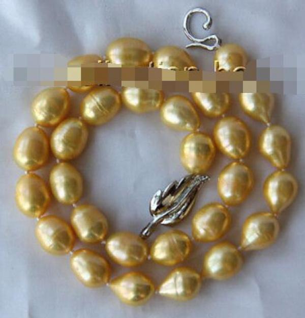 Stunning 9-11mm Baroque Pearl Necklace