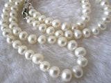 Real Pearl Necklace 18 inches Freshwater Pearl Birthday Gift