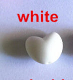 50 Beads (20mm Heart) - Loose Teething Baby Chew Jewelry Beads Teething Necklace
