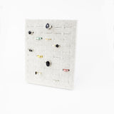 Velvet Jewelry Tower Earrings Ring Holder Organizer Box