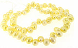 6mm Yellow Rice Freshwater Pearl Loose Beads for Necklace