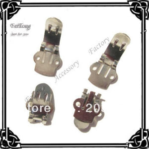 100PCS Middle Size Nickel and Lead SHOE CLIPS
