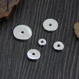 925 Silver Spacers Jewelry Accessories Beads Solid Sterling Silver Beads