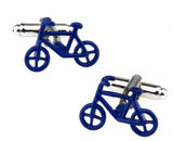 Men's Bicycle CuffLinks Copper Material
