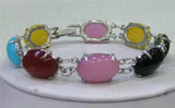 12X16MM Mixed Stone Bead Bracelet