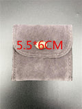 Logo Pull Plush Cloth Canvas Pouch Bag for Jewelry