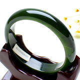Zheru Jewelry Natural Hetian Jade Green Bracelet Princess Jewelry Gift