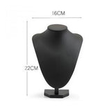 PU Jewelry Display Necklace Pendants Mannequin Jewelry Stand