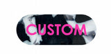 Personalized Name Cuff Bangle with Hot Pink Letters