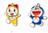 50pcs Doraemon Metal Charm Pendants for DIY Jewelry Making