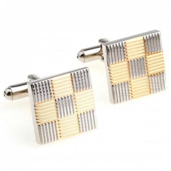 Metal Cufflink Set - 5 Pairs Pack