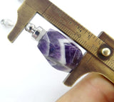 Natural Stone Quartz Crystal Tiger Eye Charms Pendant DIY Jewelry Making A15