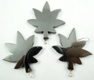 Natural Quartz Maple Leaf Pendant for DIY Jewelry Making