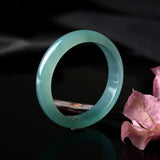 Pure Myanmar Jade A-Class 54-62mm Light Bracelet Princess Bracelet Gift