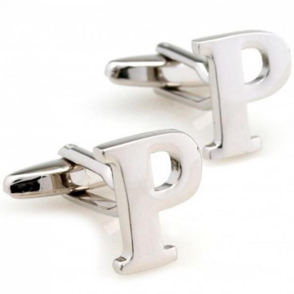 26 Letters Cuff Link Alphabet Cufflink