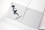 Clothing Labels Stickers - Garment Tags, Hangtag, Packing, Jewellery Tags