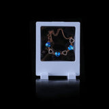 Elastic Membrane Earrings Stand Jewelry Display Box
