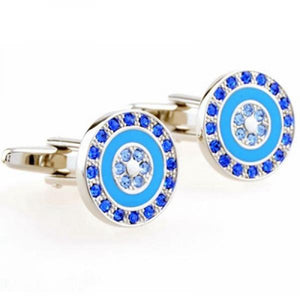 Stylish Cuff Link Set, 5 Pairs