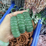 Green Aventurine Bridge Bracelet 8x21mm Wholesale