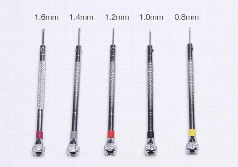 5pcs Screwdriver Set Metal Hand Equipments UV Resin Epoxy Mold Tools