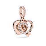 Dog Paw Charm Silver Safety Chain Bracelet Bead 925 Jewelry Gift