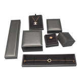Silver Gray Necklace Bracelet Pendant Storage Case Jewelry Box