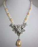 Noble Pearl & 8MM Shell Pearl Pendant Necklace
