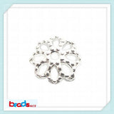 925 Silver Flower End Bead Caps Jewelry Making Supplies