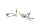 Sunnylink Banana Yellow Cufflinks for Shirt L1237