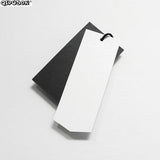PK016 Shape Tag Hang Tag Printing Foil Hang Tag Kids Labels Clothes