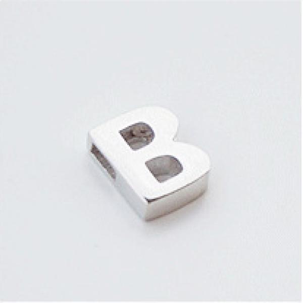 S925 Sterling Silver Alphabet Pendant DIY Necklace