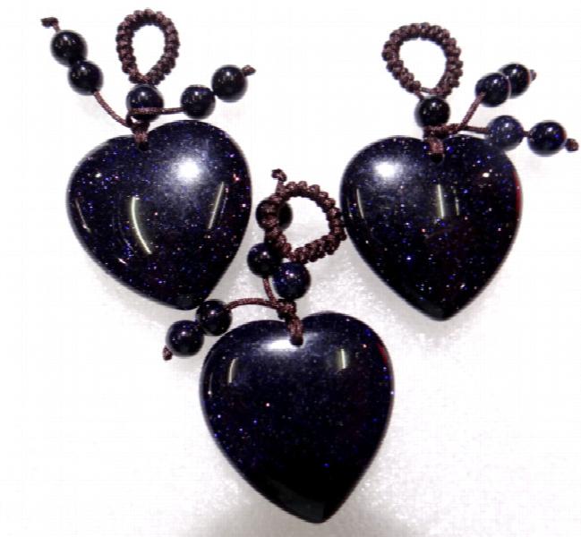 25mm Natural Stone Quartz Heart Pendant for DIY Jewelry Making