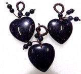25mm Natural Stone Quartz Heart Pendant for DIY Jewelry Making