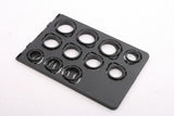 GemTrue Plastic Ring Measuring Tool 23pcs Folding Ring Size Measure DK73009-P