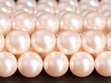 Pink Shell Pearl Beads Round Shape Size Options 4/6/8/10mm