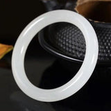 Hetian Jade Bracelet 54-64mm, Princess Jewelry for Mother and Girlfriend