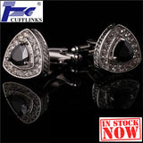 TZG10161-2 Zircon Cufflink Cuff Link 2 Pairs Promotion