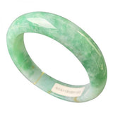 Zheru Jewelry Natural Myanmar Emerald 54-64mm Green Bracelet Princess