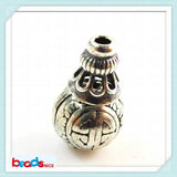 Antique 925 Silver 3 Hole Beading Supplies with End Caps