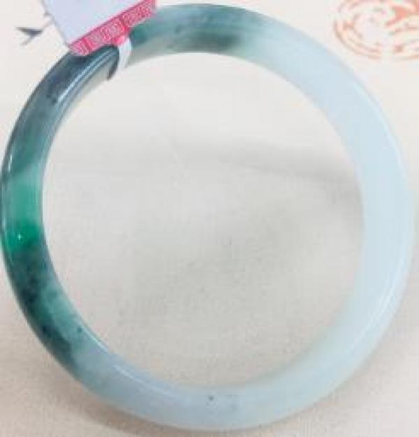 Zheru Jewelry Pure Natural Jadeite Bracelet 54-62mm Female Jade Bracelet