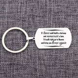 Engraved Stainless Steel Memory Keychain