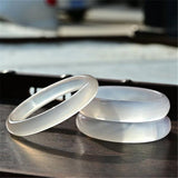 Zheru Agate Chalcedony Bracelet 54-64mm for Mother & Girlfriend