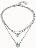 Stylish 925 Silver Pendant Necklace Jewelry