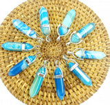 Natural Stone Pendants for DIY Jewelry Making Necklaces